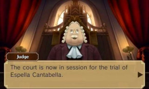 Screenshot de Professor Layton VS Phoenix Wright: Ace Attorney