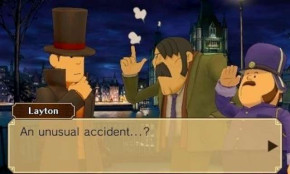 Screenshot de Professor Layton VS Phoenix Wright: Ace Attorney