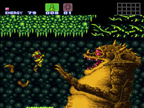 Screenshot de Super Metroid