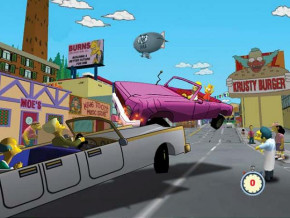 Screenshot de The Simpsons Road Rage