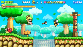 Screenshot de Wonder Boy Returns
