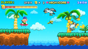 Screenshot de Wonder Boy Returns