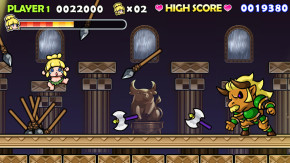 Screenshot de Wonder Boy Returns