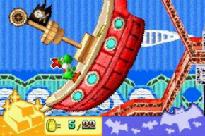 Screenshot de Yoshi Topsy-Turvy