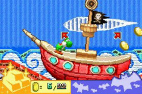 Screenshot de Yoshi Topsy-Turvy