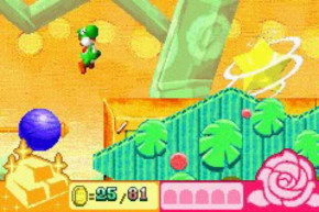 Screenshot de Yoshi Topsy-Turvy