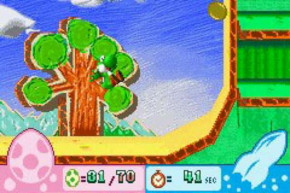 Screenshot de Yoshi Topsy-Turvy