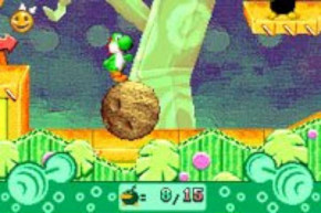 Screenshot de Yoshi Topsy-Turvy