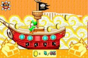 Screenshot de Yoshi Topsy-Turvy