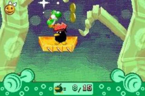 Screenshot de Yoshi Topsy-Turvy
