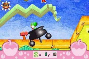 Screenshot de Yoshi Topsy-Turvy