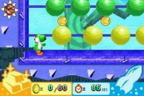 Screenshot de Yoshi Topsy-Turvy