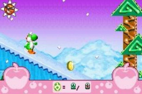 Screenshot de Yoshi Topsy-Turvy