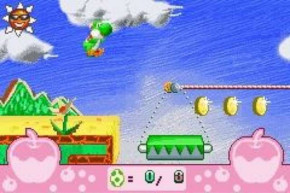 Screenshot de Yoshi Topsy-Turvy