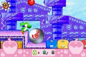 Screenshot de Yoshi Topsy-Turvy