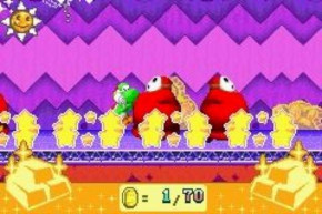 Screenshot de Yoshi Topsy-Turvy