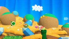Screenshot de Yoshi's Woolly World