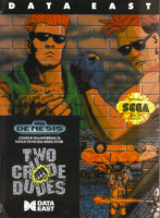 Two Crude Dudes para Mega Drive